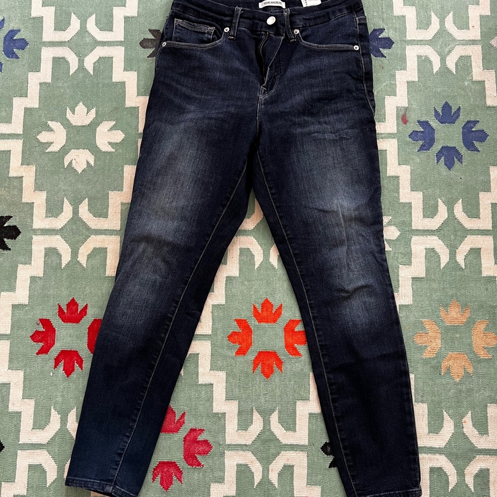 High rise jeans